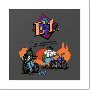 E100 Posters and Art